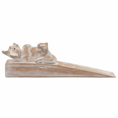 ADS-02 - Hand carved Doorstop - Kitten - Sold in 1x unit/s per outer