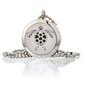 AromaJ-07 - Collier diffuseur d'aromathérapie - Tortue 25mm - Vendu en 1x unité/s par extérieur 4