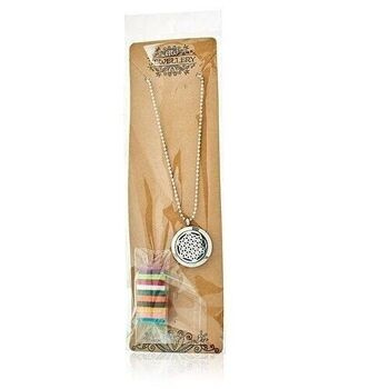 AromaJ-15 - Coussinet de recharge réutilisable pour collier de bijoux d'aromathérapie - 15 mm - Vendu en 10x unité/s par extérieur 6