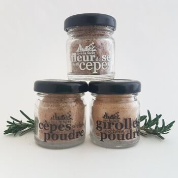 Mini fleur de sel aux cèpes 30g 3