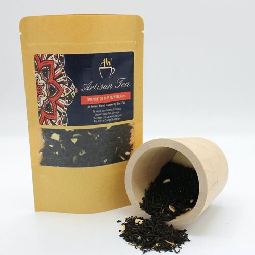 ArTeaP-19 - 50g Organic Black Tea & Orange - Sold in 3x unit/s per outer