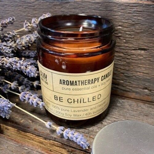 ASC-06 - Aromatherapy Candle - Be Chilled - Sold in 1x unit/s per outer