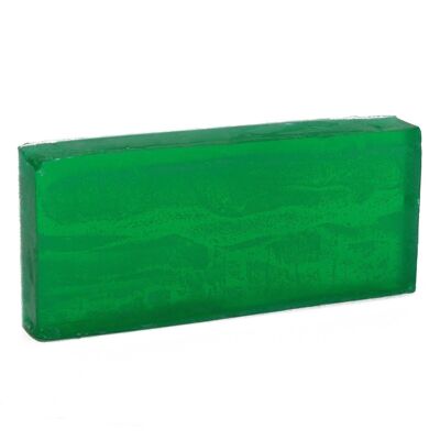ASoap-05 - Peppermint - Tint Green - EO Soap Loaf - Venduto in 1x unità/i per esterno