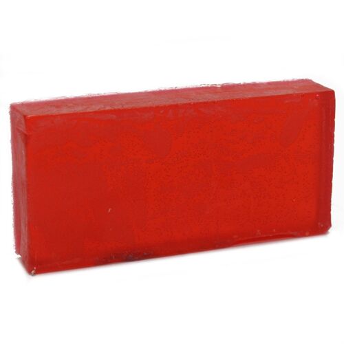 ASoap-07 - Ylang & Orange - Red -EO Soap Loaf - Sold in 1x unit/s per outer