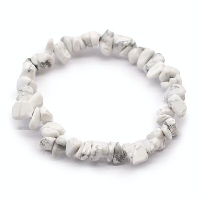 AWCB-03 - Chipstone Bracelet - White Jasper - Sold in 12x unit/s per outer