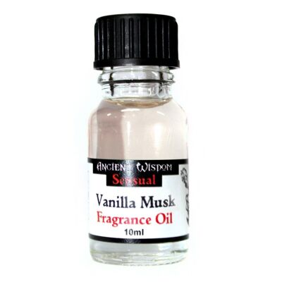 AWFO-62 - 10 ml di olio profumato al muschio alla vaniglia - Venduto in 10 unità per esterno