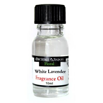 AWFO-63 - Olio profumato alla lavanda bianca da 10 ml - Venduto in 10 unità per esterno
