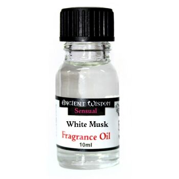 AWFO-64 - 10 ml d'huile parfumée au musc blanc - Vendu en 10 unités/s par enveloppe 1