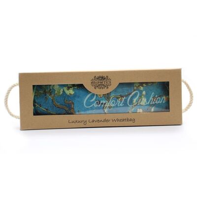 AWHBL-02 - Luxuriöse Lavendel-Weizentasche in Geschenkbox - Blüte - Verkauft in 1x Einheit/en pro Außenhülle