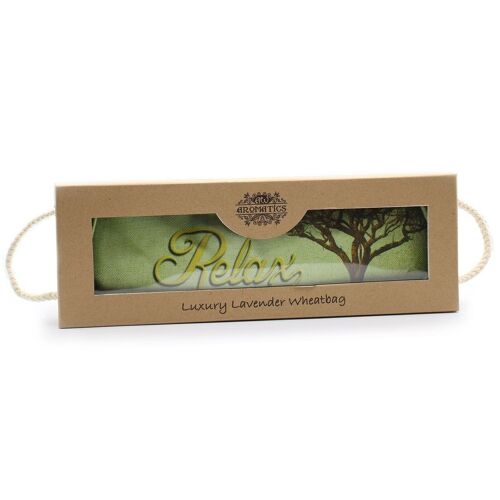 AWHBL-05 - Luxury Lavender Wheat Bag in Gift Box - Cornfield RELAX - Sold in 1x unit/s per outer
