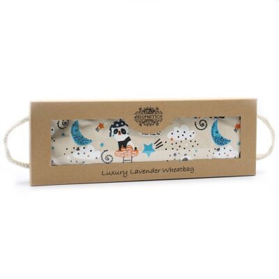 AWHBL-07 - Luxury Lavender Wheat Bag in Gift Box - Sleepy Panda - Sold in 1x unit/s per outer