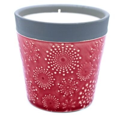 AWHP-01 - Home is Home Candle Pots - Rambling Rose - Sold in 1x unit/s per outer