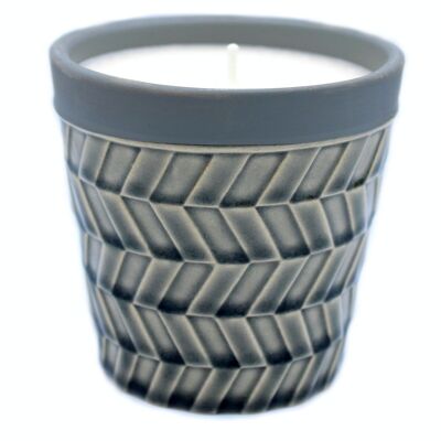 AWHP-02 - Home is Home Candle Pots - Vintage Garden - Vendido en 1x unidad/es por exterior