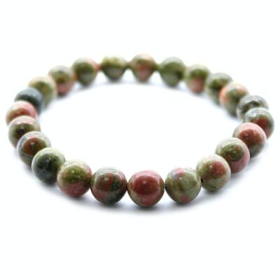 AWPS-09 - Power Bracelet - Green Jasper - Sold in 4x unit/s per outer