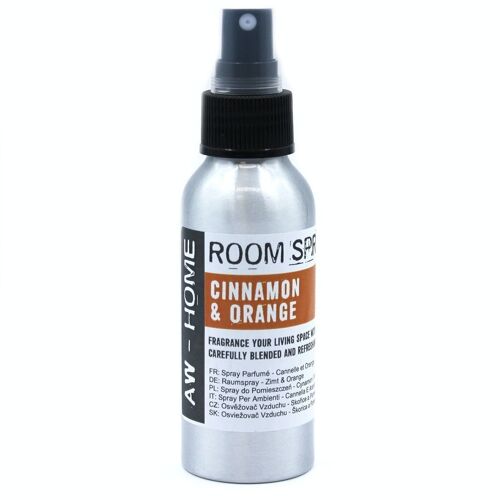 AWRS-13 - 100ml Room Spray - Cinnamon & Orange - Sold in 6x unit/s per outer