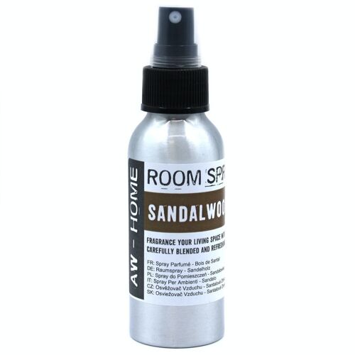 AWRS-14 - 100ml Room Spray - Sandalwood - Sold in 6x unit/s per outer