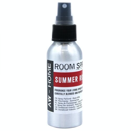 AWRS-15 - 100ml Room Spray - Summer Rose - Sold in 6x unit/s per outer