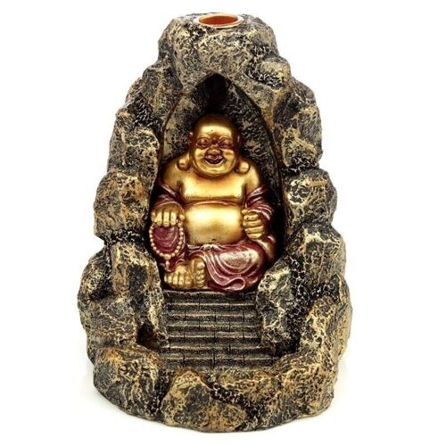 Backf-30 - Chinese Buddha Backflow Incense Burner - Sold in 1x unit/s per outer