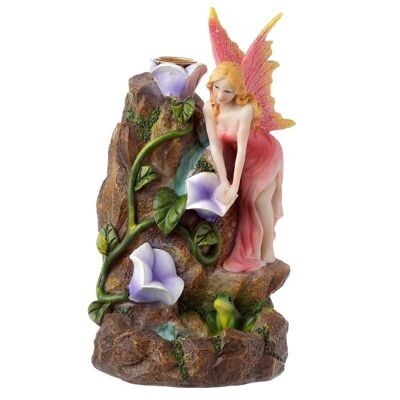 BackF-36 - Fairy Flower Garden Waterfall Backflow Incense Burner - Sold in 1x unit/s per outer