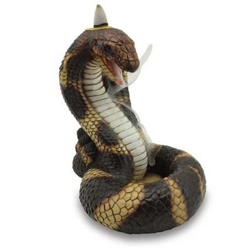 BackF-37 - Coiled Cobra Snake Backflow Incense Burner - Sold in 1x unit/s per outer