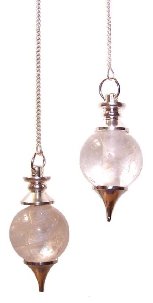 BallMP-02 - Sphere Pendulums - Rock Quartz - Sold in 3x unit/s per outer