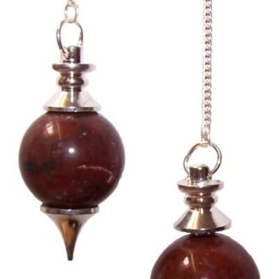 BallMP-04 - Sphere Pendulums - Red Jasper - Sold in 3x unit/s per outer