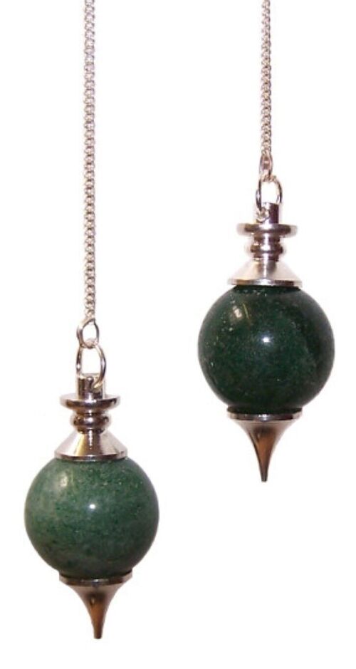 BallMP-05 - Sphere Pendulums - Green Aventurine - Sold in 3x unit/s per outer