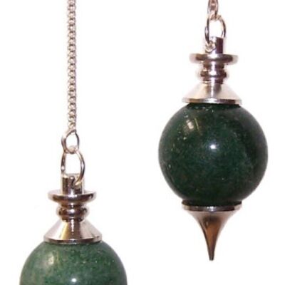 BallMP-05 - Sphere Pendulums - Green Aventurine - Sold in 3x unit/s per outer