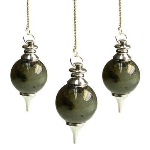 BallMP-12 - Sphere Pendulums - Labrodorite - Sold in 3x unit/s per outer