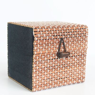 BamBox-04 - Caja Individual Bambú Fino - Se vende en 6x unidad/es por exterior