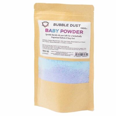 BAS-10 - Poudre de bain en poudre pour bébé 190g - Vendu en 5x unité/s par extérieur