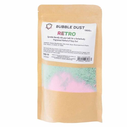 BAS-11 - Retro Bath Dust 190g - Sold in 5x unit/s per outer