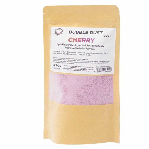 BAS-26 - Cherry Bath Dust 190g - Sold in 5x unit/s per outer