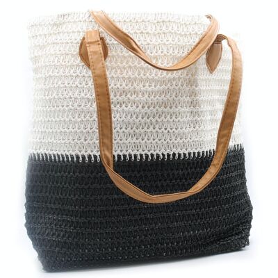 BAZ-02 - Back to the Bazaar Bag - Black & White - Sold in 1x unit/s per outer