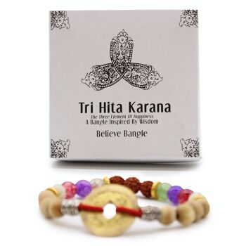 BBA-01 - Bracelet Tri Hita Karana - Believe - Vendu en 1x unité/s par extérieur 6