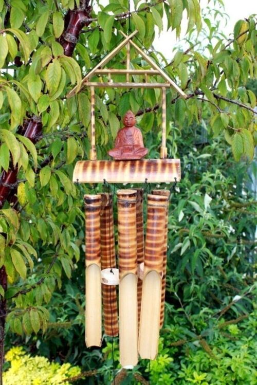 BBamC-06 - Bamboo 6 Tube Buddha Med - Sold in 1x unit/s per outer