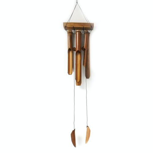 BBamC-09 - Bamboo Windchime - Natural finish - 6 Large Tubes - Sold in 1x unit/s per outer