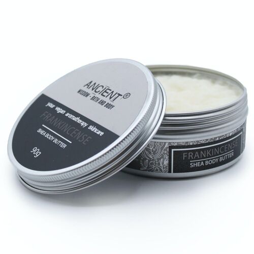 BBEO-03 - Aromatherapy Shea Body Butter 90g - Frankincense - Sold in 1x unit/s per outer