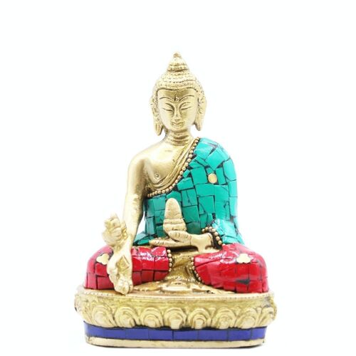BBFG-02 - Brass Buddha Figure - Hands Down - 11.5 cm - Sold in 1x unit/s per outer