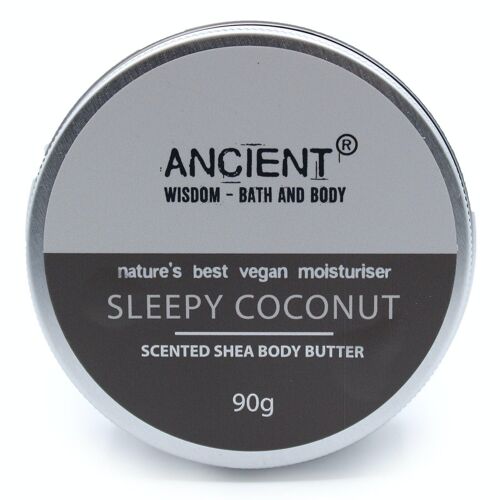 BBFO-01 - Scented Shea Body Butter 90g - Sleepy Coconut - Sold in 1x unit/s per outer