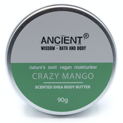 BBFO-02 – Duftende Shea-Körperbutter 90 g – Crazy Mango – Verkauft in 1x Einheit/en pro Außenhülle