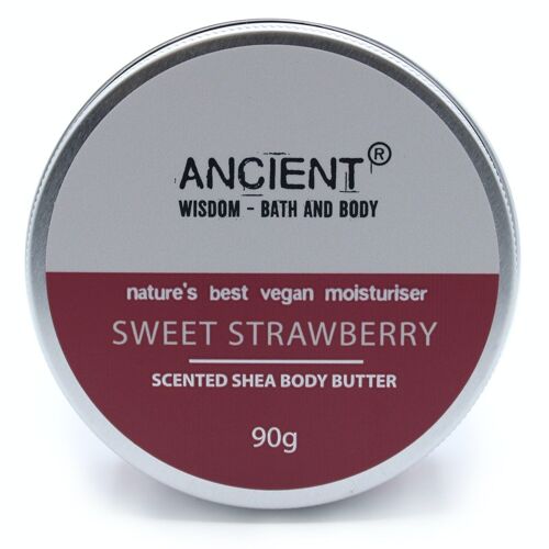 BBFO-05 - Scented Shea Body Butter 90g - Sweet Strawberry - Sold in 1x unit/s per outer
