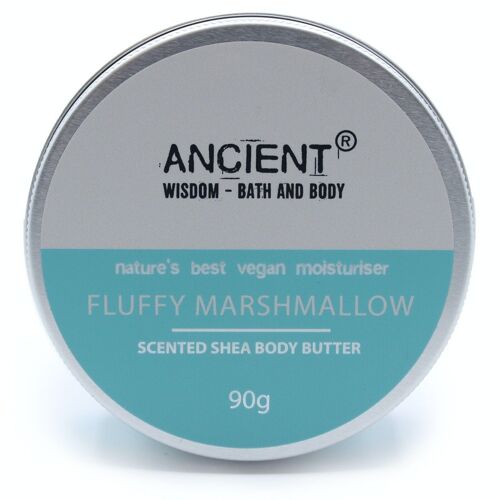 BBFO-06 - Scented Shea Body Butter 90g - Fluffy Mashmallow - Sold in 1x unit/s per outer
