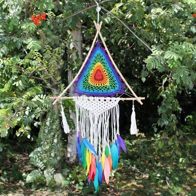BDC-16 - Bali Dreamcatchers - Large Multi Pyramid - Sold in 1x unit/s per outer