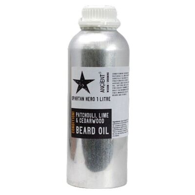 BeardoB-03 - 1 Litre Beard Oil - Spartan Hero - Condition! - Sold in 1x unit/s per outer