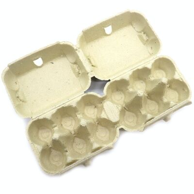 Begg-BX - Half Dozen Egg Box - For Gift Packs (empty) - Sold in 60x unit/s per outer