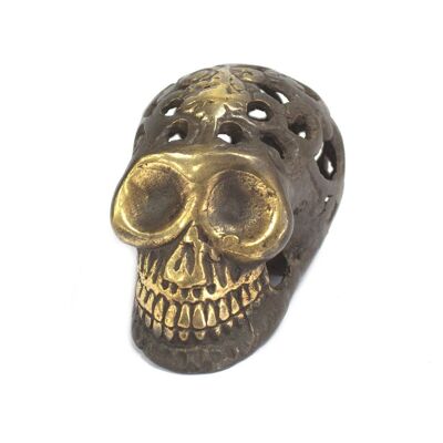 BFF-10 - Vintage Brass Skull - Small - Sold in 1x unit/s per outer