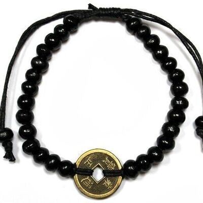 BFGx-01 - Good Luck Feng-Shui Bracelets - Black - Sold in 5x unit/s per outer