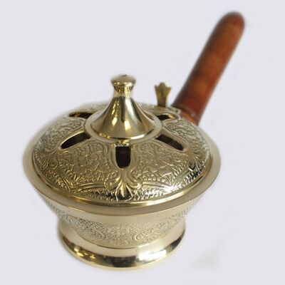 BIB-05 - Ornate Censer Incense Burner - Sold in 2x unit/s per outer