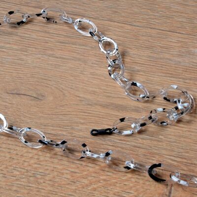 Crystal "Celeste" glasses chain